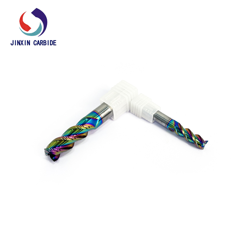 DLC-beschichteter Wolframcarbid-Fräser für die Aluminiumbearbeitung