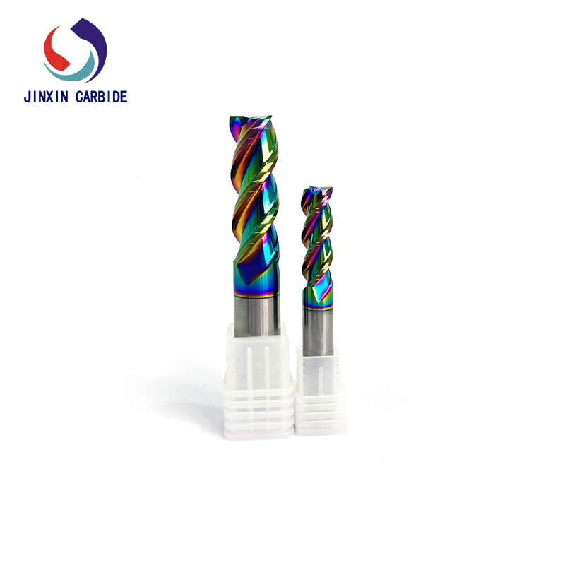 DLC-beschichteter Wolframcarbid-Fräser für die Aluminiumbearbeitung