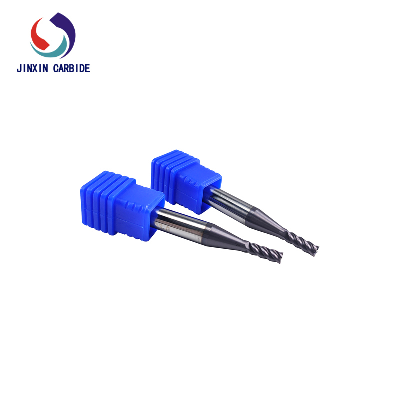 HRC 60 Wolframcarbid-Schaftfräser zum Schneiden von Stahl