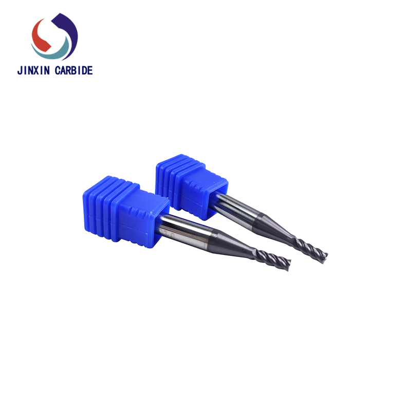 HRC 60 Wolframcarbid-Schaftfräser zum Schneiden von Stahl