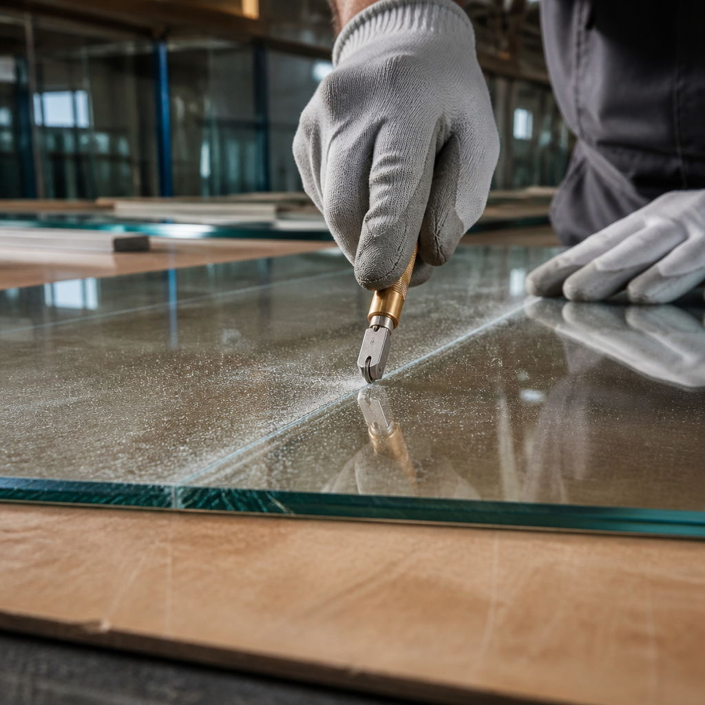 Verwendung von Glasschneidern